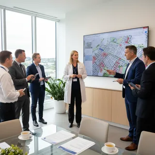 Regional news photograph depicting Auckland Council's proposed Plan Change 120, modeling capacity for over 2 million homes with hazard downzoning.