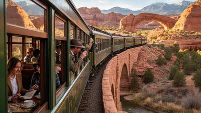 New luxury train promises 'analog' escape through American West
