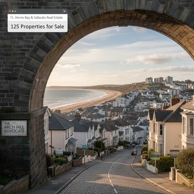 Several homes are for sale in Herne Bay, with listings showing future sale dates in March and April 2026.