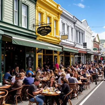 Ponsonby Road café strip busy with diners
