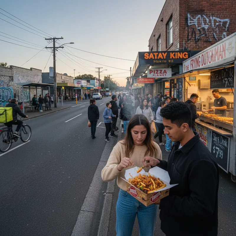 Arch Hill takeaway shops with various affordable lunch and dinner options available.